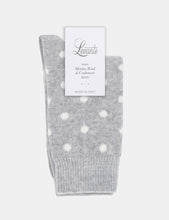 Load image into Gallery viewer, Levante Ilaria Spot Crew Sock - Cloud