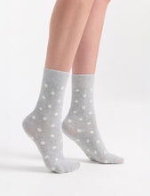 Load image into Gallery viewer, Levante Ilaria Spot Crew Sock - Cloud