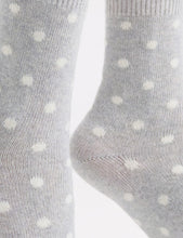 Load image into Gallery viewer, Levante Ilaria Spot Crew Sock - Cloud