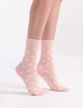 Load image into Gallery viewer, Levante Ilaria Spot Crew Sock - Rosette