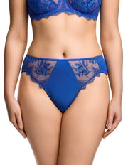 Sainted Sisters Lucinda HiCut Brief Cobalt