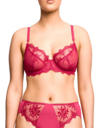 Sainted Sisters Lucinda Full Cup Bra Berry