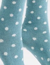 Load image into Gallery viewer, Levante Ilaria Spot Crew Sock - Sea Glass
