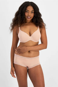 Berlei Marais Cotton Boyleg Brief-Nude