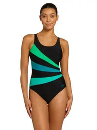 Zoggs Evergreen Sandon Adjustable Scoopback Onepiece